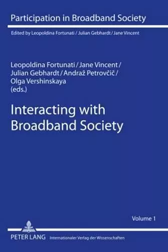 Interacting with Broadband Society cover