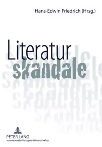 Literaturskandale cover