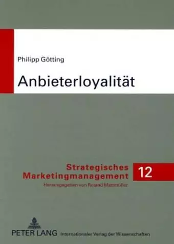 Anbieterloyalitaet cover