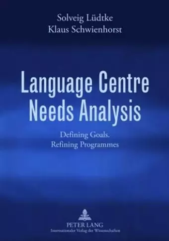 Language Centre Needs Analysis cover