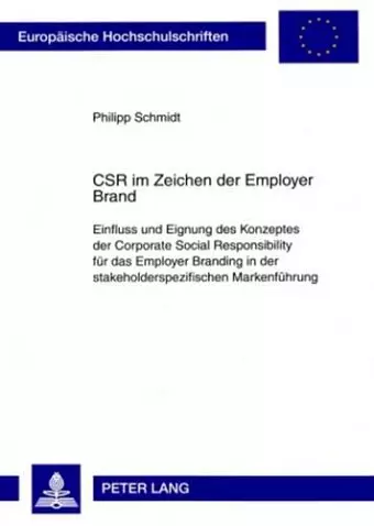 Csr Im Zeichen Der Employer Brand cover