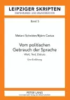 Vom politischen Gebrauch der Sprache cover