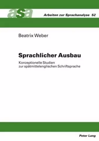 Sprachlicher Ausbau cover