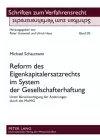 Reform Des Eigenkapitalersatzrechts Im System Der Gesellschafterhaftung cover