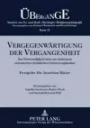 Vergegenwaertigung Der Vergangenheit cover