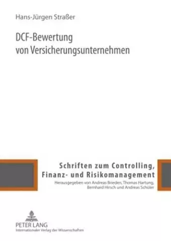 Dcf-Bewertung Von Versicherungsunternehmen cover