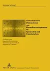 Translatorische Dimensionen Von Konnektorensequenzen Im Spanischen Und Franzoesischen cover