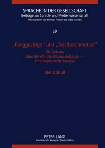 "Ewiggestrige" Und "Nestbeschmutzer" cover