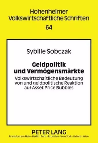 Geldpolitik Und Vermoegensmaerkte cover