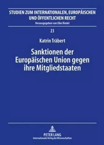 Sanktionen Der Europaeischen Union Gegen Ihre Mitgliedstaaten cover