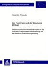 Der Nationale Und Der Deutsche Ethikrat cover