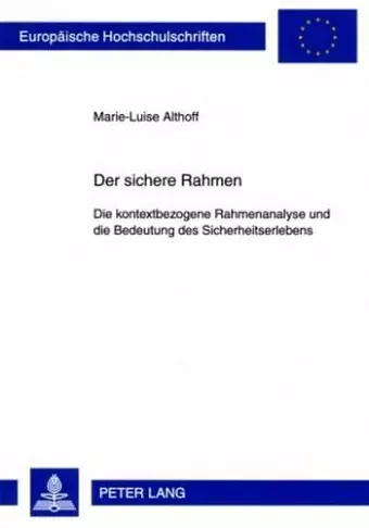 Der Sichere Rahmen cover