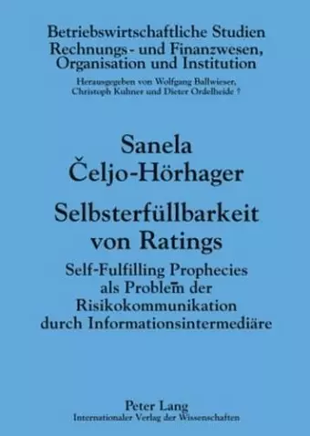 Selbsterfuellbarkeit Von Ratings cover