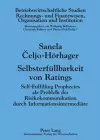 Selbsterfuellbarkeit Von Ratings cover