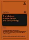 Translation, Manipulation and Interpreting cover