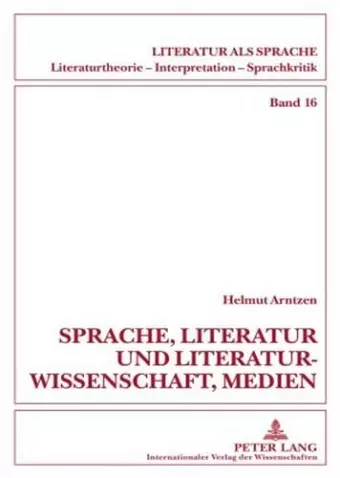 Sprache, Literatur Und Literaturwissenschaft, Medien cover