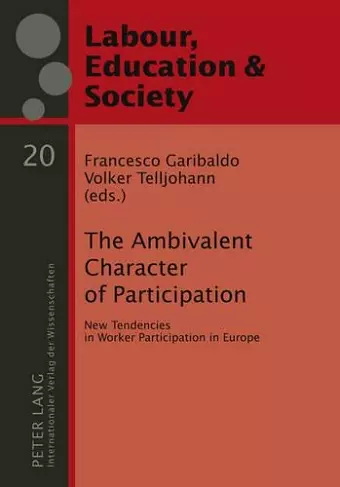 The Ambivalent Character of Participation cover