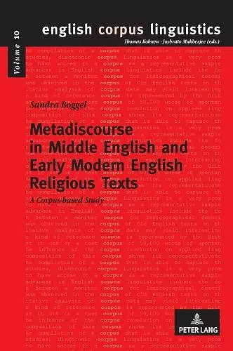 Metadiscourse in Middle English and Early Modern English Religious Texts cover