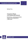 Haeusliche Pflege Und Selbsthilfevorbehalt cover