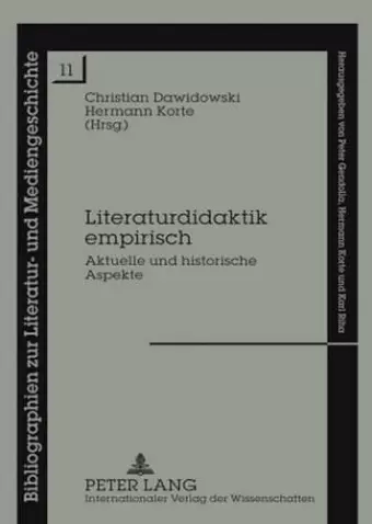 Literaturdidaktik Empirisch cover