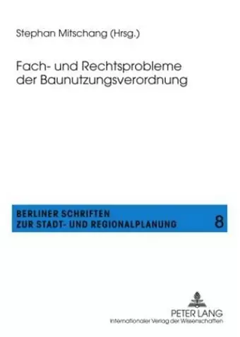 Fach- Und Rechtsprobleme Der Baunutzungsverordnung cover