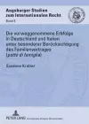 Die Vorweggenommene Erbfolge in Deutschland Und Italien Unter Besonderer Beruecksichtigung Des Familienvertrages («Patto Di Famiglia») cover