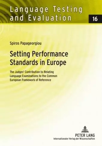 Setting Performance Standards in Europe cover