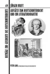 Aufsaetze Zum Deutschunterricht Und Zur Literaturdidaktik cover