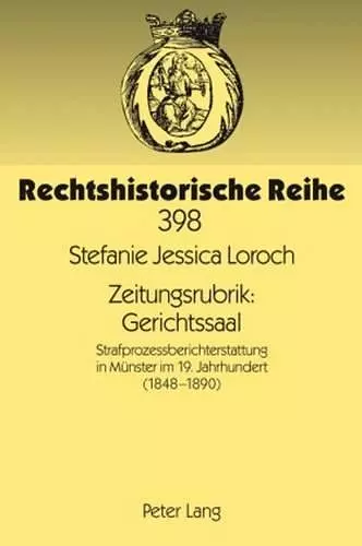 Zeitungsrubrik: Gerichtssaal cover