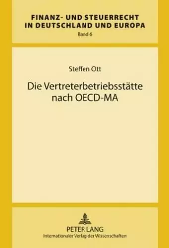 Die Vertreterbetriebsstaette Nach Oecd-Ma cover