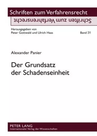 Der Grundsatz Der Schadenseinheit cover