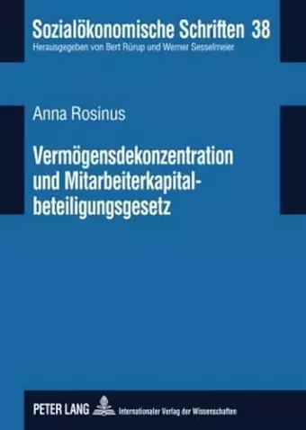 Vermoegensdekonzentration Und Mitarbeiterkapitalbeteiligungsgesetz cover