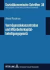 Vermoegensdekonzentration Und Mitarbeiterkapitalbeteiligungsgesetz cover