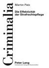 Die Effektivitaet Der Strafrechtspflege cover