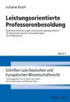 Leistungsorientierte Professorenbesoldung cover