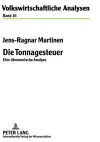 Die Tonnagesteuer cover