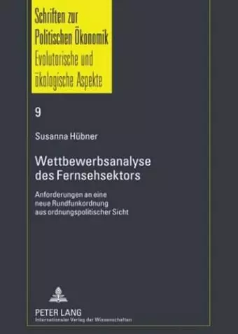 Wettbewerbsanalyse Des Fernsehsektors cover