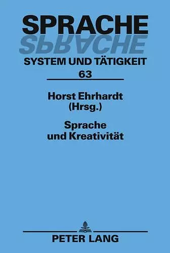 Sprache Und Kreativitaet cover