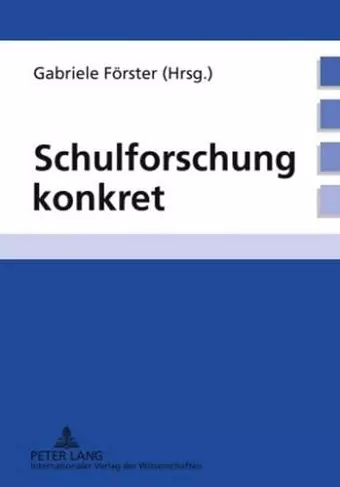 Schulforschung Konkret cover