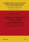 Die Befugnis Des Sicherheitsrates Der Vereinten Nationen Zur Einsetzung Von Ad Hoc-Strafgerichtshoefen cover