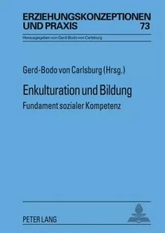 Enkulturation Und Bildung cover