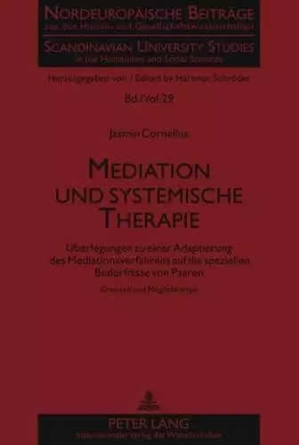 Mediation Und Systemische Therapie cover