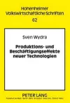 Produktions- Und Beschaeftigungseffekte Neuer Technologien cover