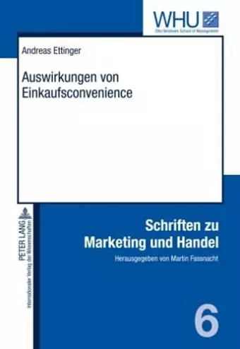 Auswirkungen Von Einkaufsconvenience cover