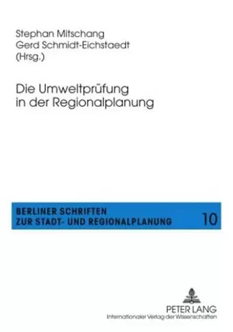 Die Umweltpruefung in Der Regionalplanung cover