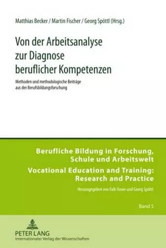 Von Der Arbeitsanalyse Zur Diagnose Beruflicher Kompetenzen cover