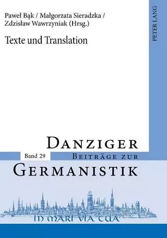 Texte Und Translation cover