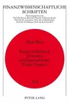 Essays in Political Economy and International Public Finance cover