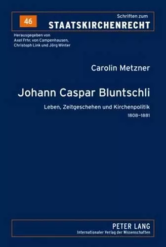 Johann Caspar Bluntschli cover