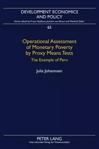 Operational Assessment of Monetary Poverty by Proxy Means Tests cover